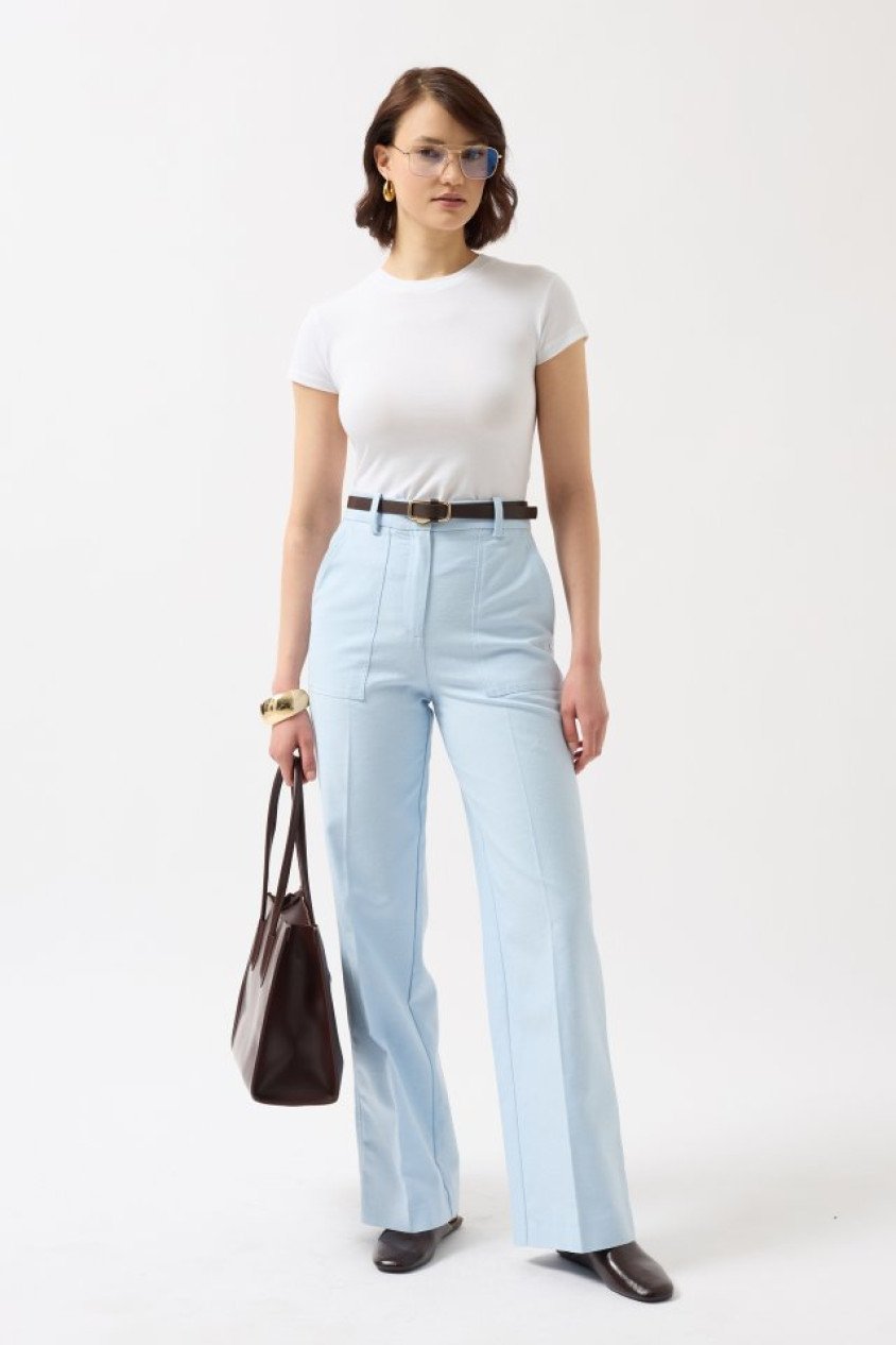 Likralı Basic T-Shirt