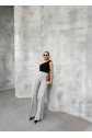 230 Gr Poly Viscose Full Lycra İspanyol Paça Pantolon