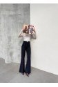 230 Gr Poly Viscose Full Lycra İspanyol Paça Pantolon