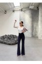 230 Gr Poly Viscose Full Lycra İspanyol Paça Pantolon