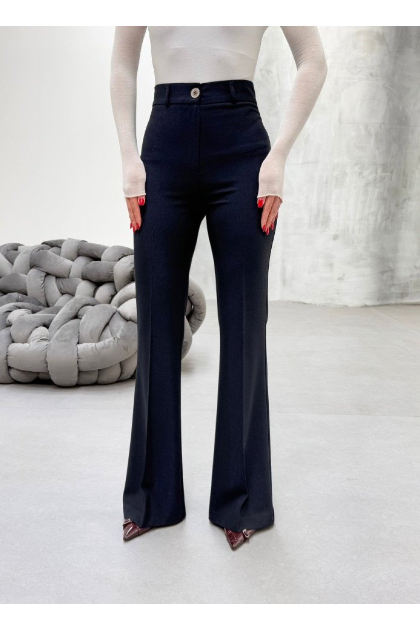230 Gr Poly Viscose Full Lycra İspanyol Paça Pantolon