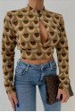 Autumn Cut Out Bluz 3018-08