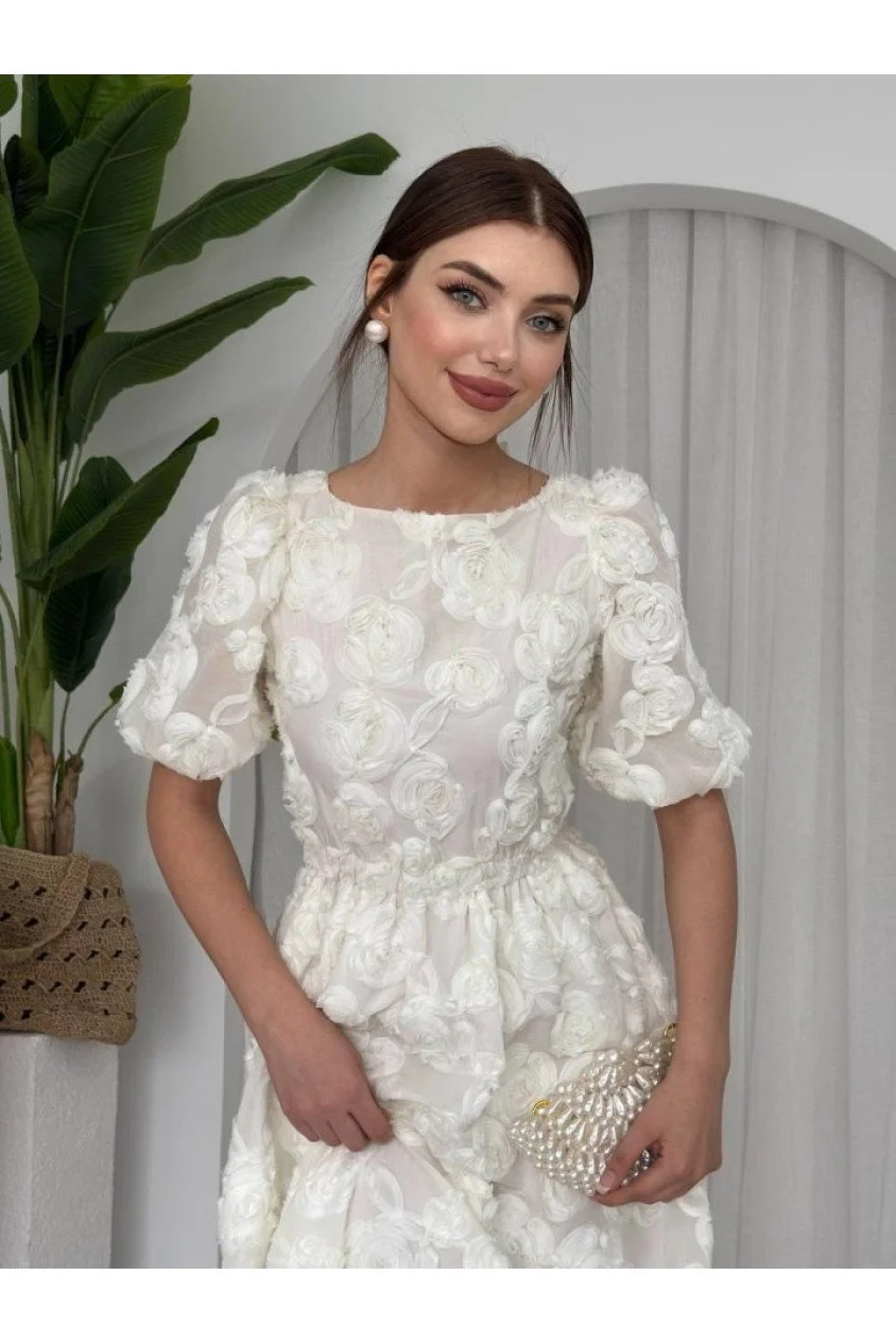 Wear Sırt Bağlama Detaylı Elbise