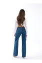 6519 KOT PANTOLON-MAVİ