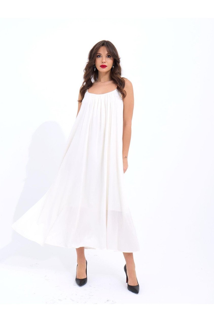 7296 ELBİSE-EKRU