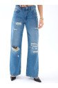 7181 KOT PANTOLON-MAVİ