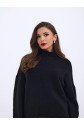 43041 TRİKO SIFIR YAKA KAZAK-SİYAH