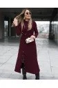 Kadın Uzun Kollu çıtçıtlı Viskon Krop Bluz Ve Yırtmaçlı Etek Istenildiğinde Elbise Olan Ikili Takım