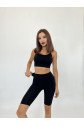 13152 FİTİLLİ ŞORT-SİYAH