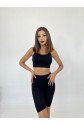 13152 FİTİLLİ ŞORT-SİYAH