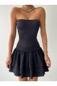 Vosges Straplez Mini Elbise