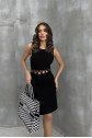 Estelya Cut Out Mini Elbise 2571-01
