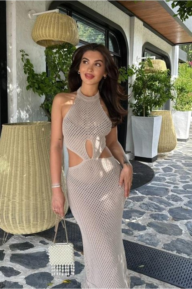 Marlene Püskül Detaylı Elbise 2777