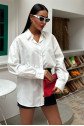 Klasik Oversize Poplin Gömlek 3421