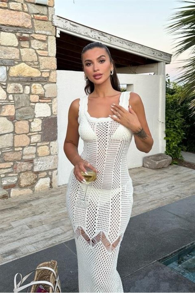 Romina Ajurlu Balık Form Elbise 2762