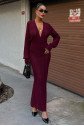 Laura Derin Dekolte Kroşe Elbise 2712-0025