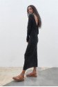Belen Çiçek Desenli Maxi Boy Elbise 2793