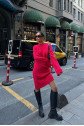 Melanie Örgü Desen Mini Elbise 2537-02