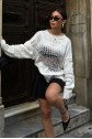 Mihaela Oversize Ajurlu Kazak1216-02