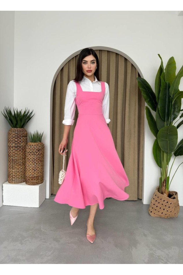 Neapolitan Askılı Elbise