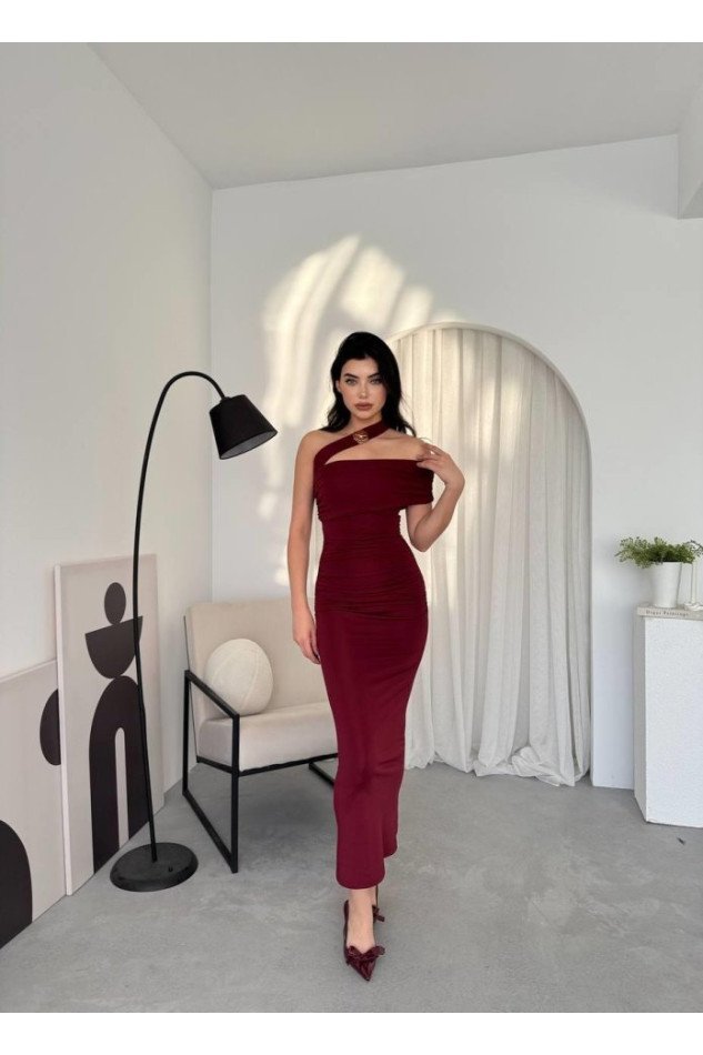 Reta Çapraz Omuz Elbise