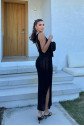 Rosalia Sırt Dekolteli Elbise 2761