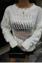 Mihaela Oversize Ajurlu Kazak1216-02