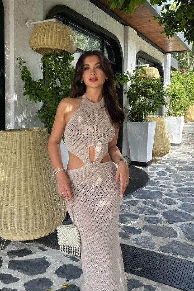 Marlene Püskül Detaylı Elbise 2777