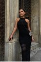 Fabiana Ajurlu Halter Yaka Elbise 2721-01