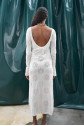 Belen Çiçek Desenli Maxi Boy Elbise 2793