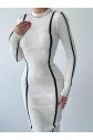 Ribbon Triko Elbise