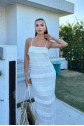 Regina Dantel Detay Elbise 2754-01