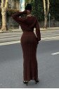 Laura Derin Dekolte Kroşe Elbise 2712-0025
