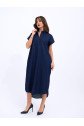7348 KOT ELBİSE-MAVİ