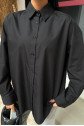 Klasik Oversize Poplin Gömlek 3421