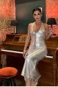 Felicia Sırt Dekolteli Elbise 2583-08