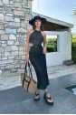 Aurelie Ajurlu Cut Out Elbise 2767