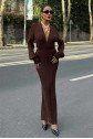 Laura Derin Dekolte Kroşe Elbise 2712-0025