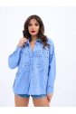 7034 GÖMLEK-KOYU MAVİ