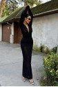 Laura Derin Dekolte Kroşe Elbise 2712-0025