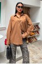 Klasik Oversize Poplin Gömlek 3421