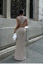 Afro Ajurlu Maksi Elbise 2796