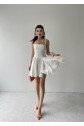 Clara Askılı Mini Elbise