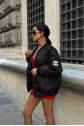 Alisa Oversize Kapitone Bomber Ceket 7058 -08
