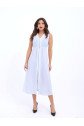 6510 ELBİSE-LOS ANGELES ÇİZGİLİ