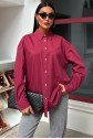 Klasik Oversize Poplin Gömlek 3421