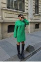Melanie Örgü Desen Mini Elbise 2537-02