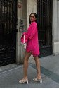 Alina Kol Cut Out Keten Gömlek 3252-08
