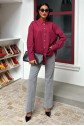 Klasik Oversize Poplin Gömlek 3421