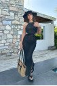 Aurelie Ajurlu Cut Out Elbise 2767
